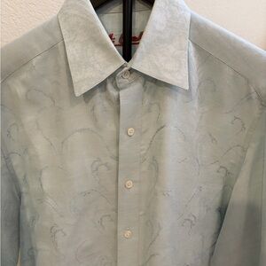 Robert Graham Light Blue Dress Shirt
